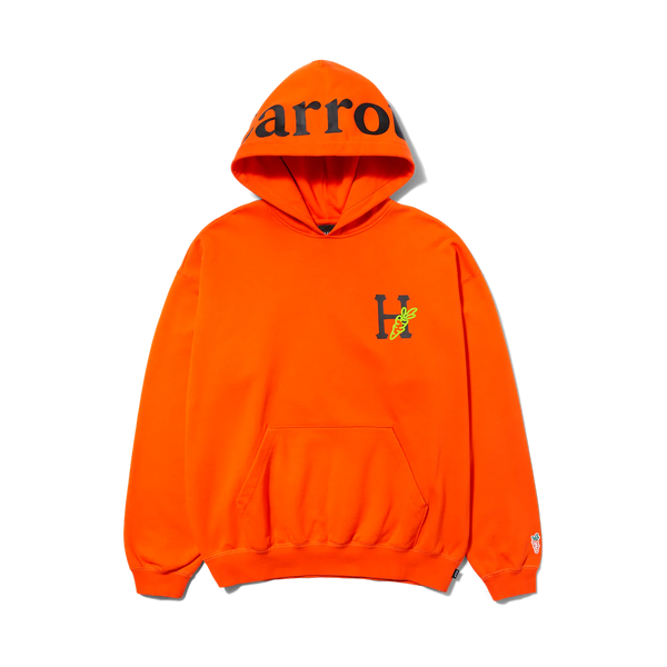 パーカー・フーディ HUF HUF X CARROTS HOODED FLEECE ORANGE FL00221-ORANGE Huf X Carrots Hooded Fleece (Orange) – Keen B2B